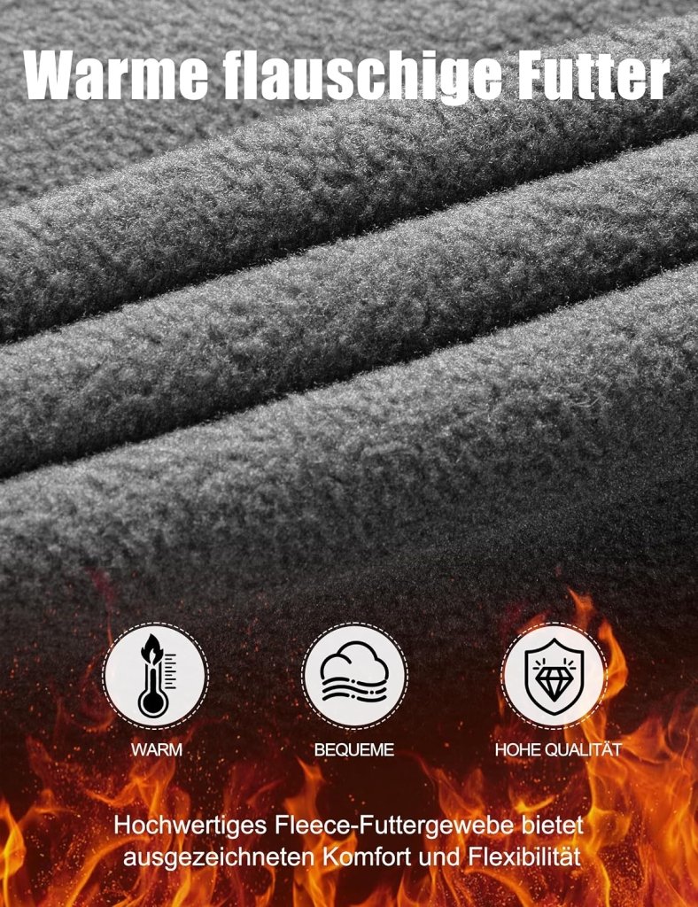 Load image into Gallery viewer, Free Soldier Winterskibroek voor heren, waterdicht, winddicht, softshell, gevoerd met fleece, voor wandelen. - happygetfit.com
