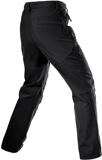 Load image into Gallery viewer, Free Soldier Winterskibroek voor heren, waterdicht, winddicht, softshell, gevoerd met fleece, voor wandelen. - happygetfit.com

