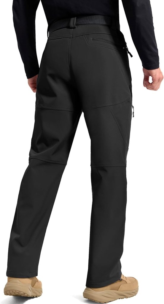 Load image into Gallery viewer, Free Soldier Winterskibroek voor heren, waterdicht, winddicht, softshell, gevoerd met fleece, voor wandelen. - happygetfit.com
