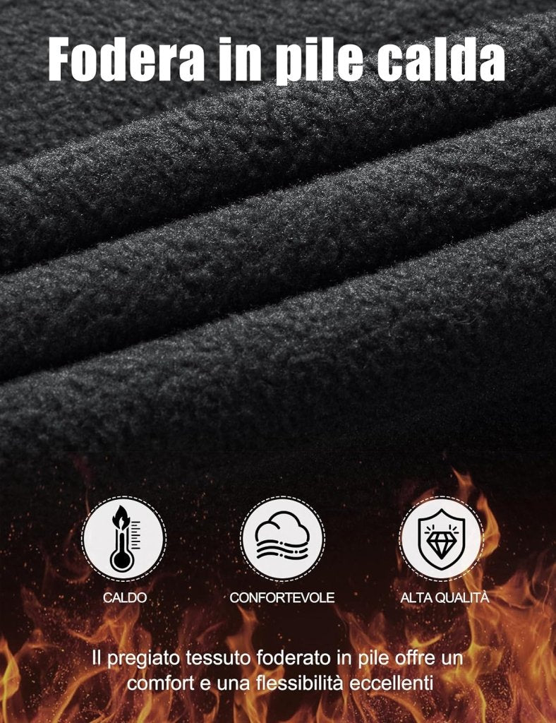 Load image into Gallery viewer, Free Soldier Winterskibroek voor heren, waterdicht, winddicht, softshell, gevoerd met fleece, voor wandelen. - happygetfit.com
