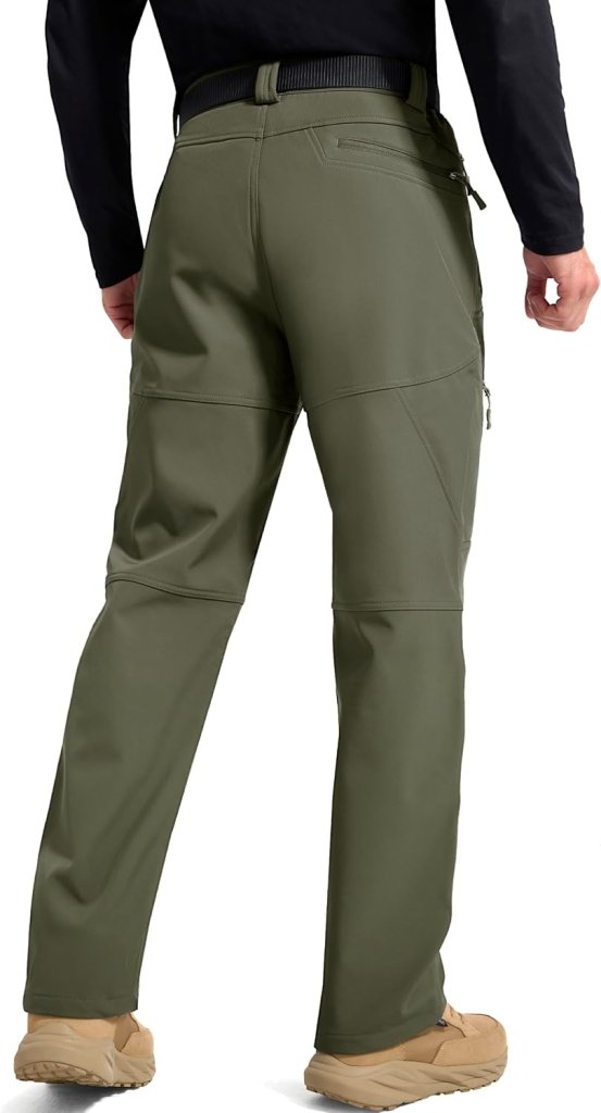 Load image into Gallery viewer, Free Soldier Winterskibroek voor heren, waterdicht, winddicht, softshell, gevoerd met fleece, voor wandelen. - happygetfit.com
