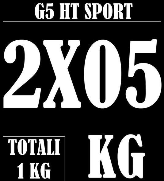 G5 HT SPORT Halterschijven van gietijzer, gatdiameter: 25 mm, voor sportschool en thuisgymnastiek, 0,5 tot 20 kg, voor halters en lange halters - happygetfit.com