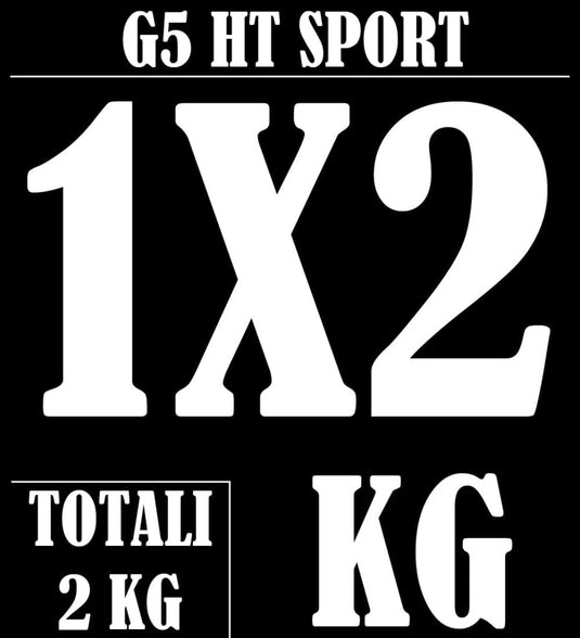 G5 HT SPORT Halterschijven van gietijzer, gatdiameter: 25 mm, voor sportschool en thuisgymnastiek, 0,5 tot 20 kg, voor halters en lange halters - happygetfit.com