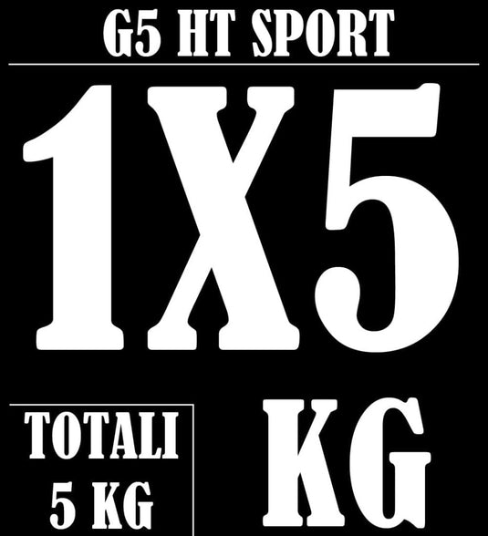 G5 HT SPORT Halterschijven van gietijzer, gatdiameter: 25 mm, voor sportschool en thuisgymnastiek, 0,5 tot 20 kg, voor halters en lange halters - happygetfit.com