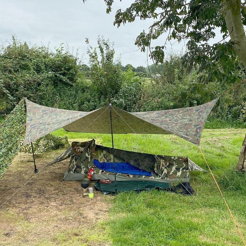 Laad afbeelding in Galerijviewer, GEERTOP Ultralight Single Person Bivy Tent for Camp Waterproof 1 Man Tent for Camping Hiking Backpacking Hunting Outdoor Survival Gear - Easy Set Up - happygetfit.com
