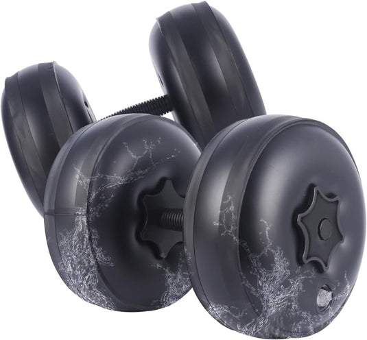 gewichten set 6/8/16kg 2 in 1 halters verstelbaar, halterset fitness, Water Dumbbells, travel dumbebll - happygetfit.com