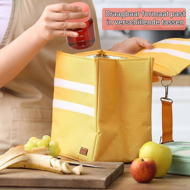 Laad afbeelding in Galerijviewer, Glazen drinkflessen 300 ml met lekvrije schroefdop – sapflessen – drinkflessen voor onderweg - happygetfit.com
