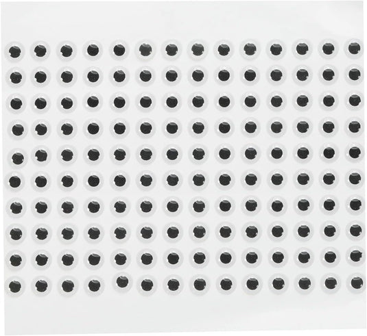 Glow in the dark 3D visoog stickers 3 mm (300 stuks) - Lichtgevende kunstaas ogen - Vliegbinden & visgerei accessoires - happygetfit.com