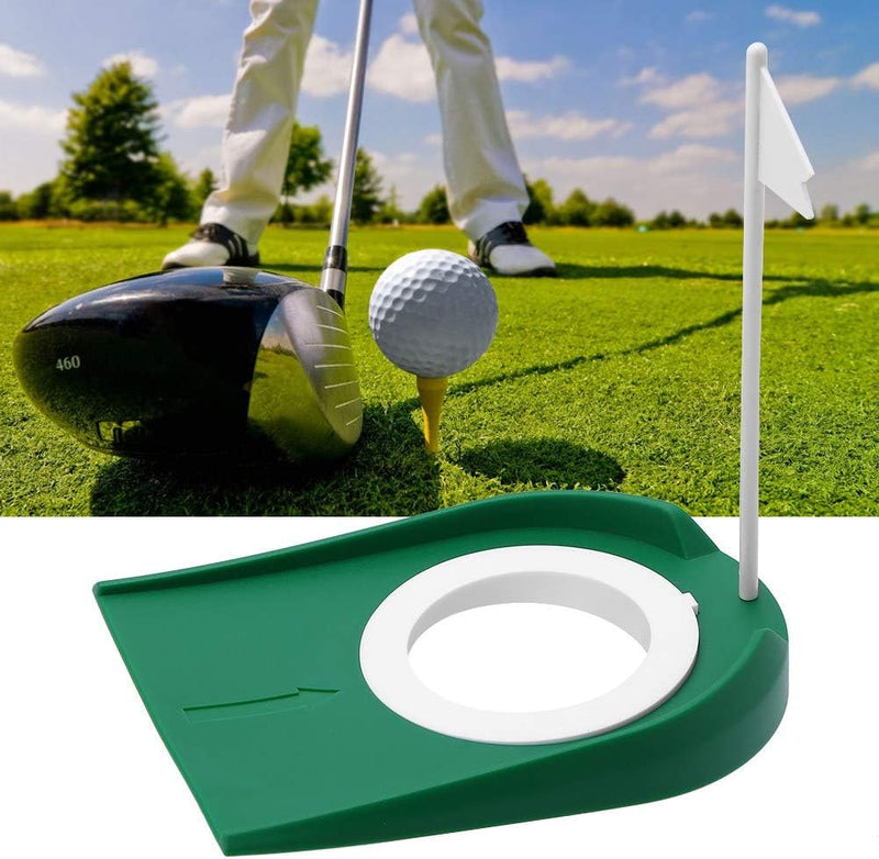Chargez l'image dans la visionneuse de la galerie, Golf putting oefenhole van kunststof met vlag voor binnen en buiten – putting cup – golftraining - happygetfit.com
