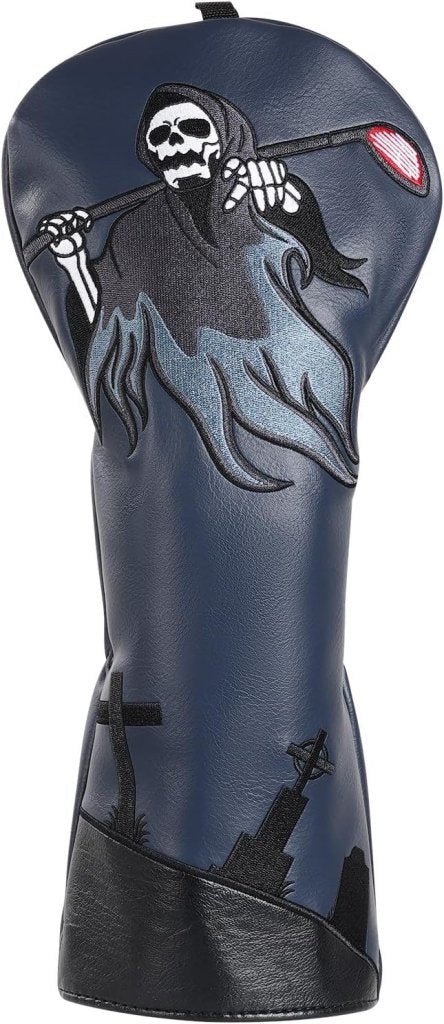 Load image into Gallery viewer, Golfclub beschermhoes van kunstleer met camouflage borduurwerk voor drivers tot 460cc – golfclubhoes – driverbescherming - happygetfit.com
