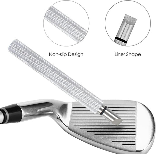 Golfclub reinigingsset met borstel en groefreiniger - happygetfit.com