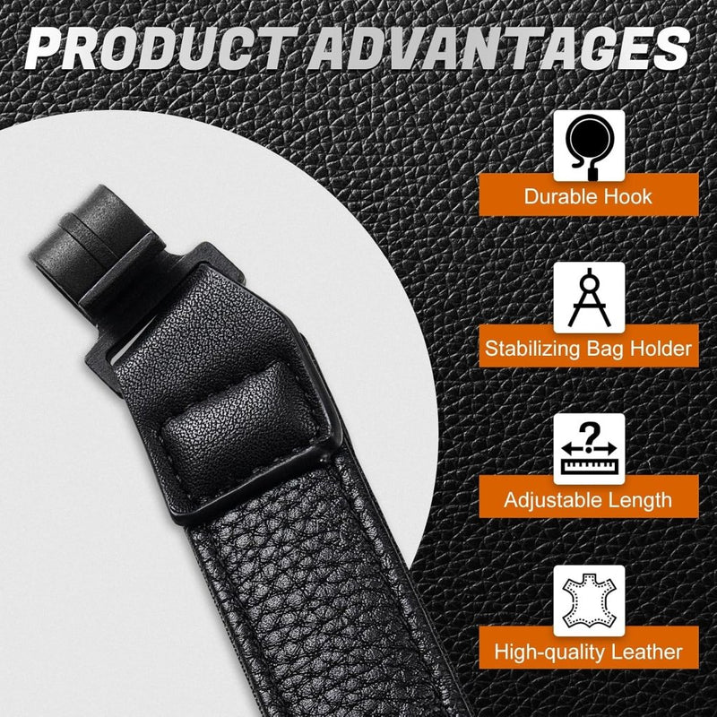 Carica immagine in Galleria Viewer, Golftas stabilisatieband van leer met verstelbaar klittenband voor standaardpoten – golftas bevestiging – standbag accessoires - happygetfit.com

