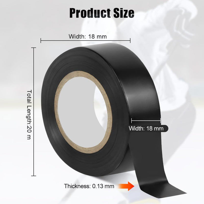 Laden Sie das Bild in Galerie -Viewer, Grip finishing tape 18 mm x 20 m zwart - happygetfit.com
