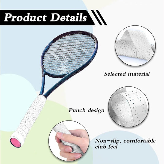 Gripband set 10 stuks voor rackets - happygetfit.com