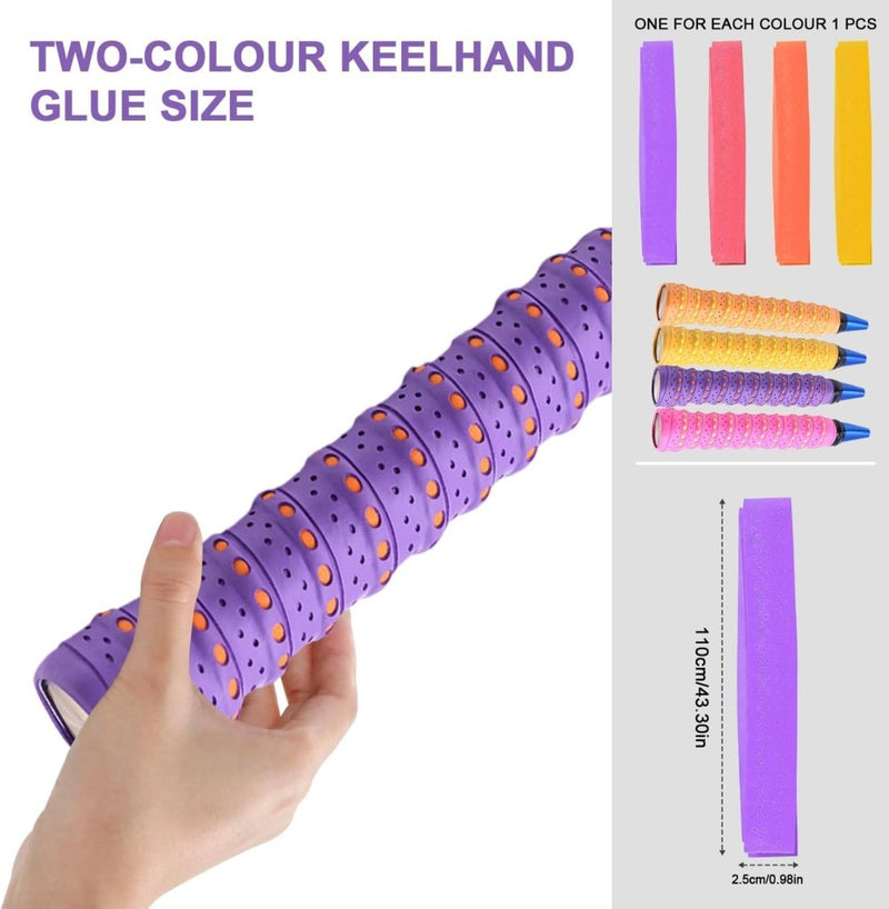 Chargez l'image dans la visionneuse de la galerie, Gripband set 4 stuks voor rackets - happygetfit.com
