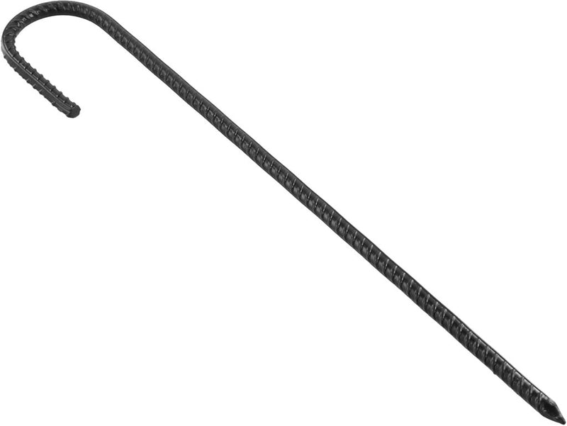 Laad afbeelding in Galerijviewer, Grondankers 12 stuks 40 cm met J-haak van staal – trampoline haringen – stormankers - happygetfit.com

