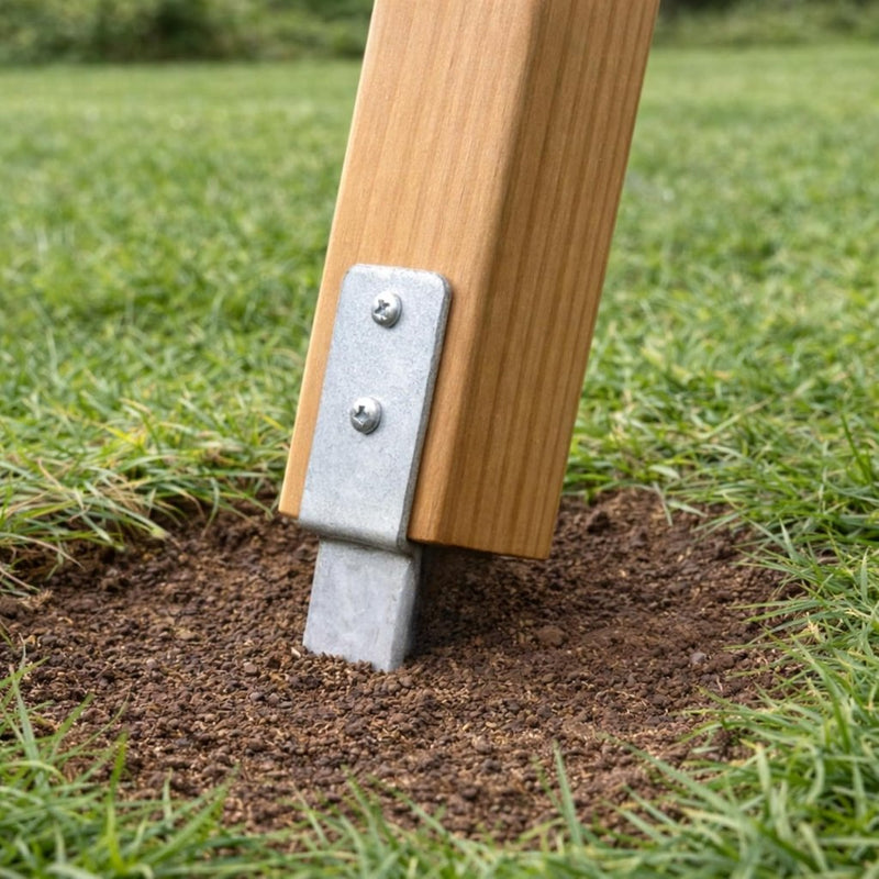 Laad afbeelding in Galerijviewer, Grondankers 4 stuks 330 mm van thermisch verzinkt staal – trampoline ankers – stormbeveiliging - happygetfit.com
