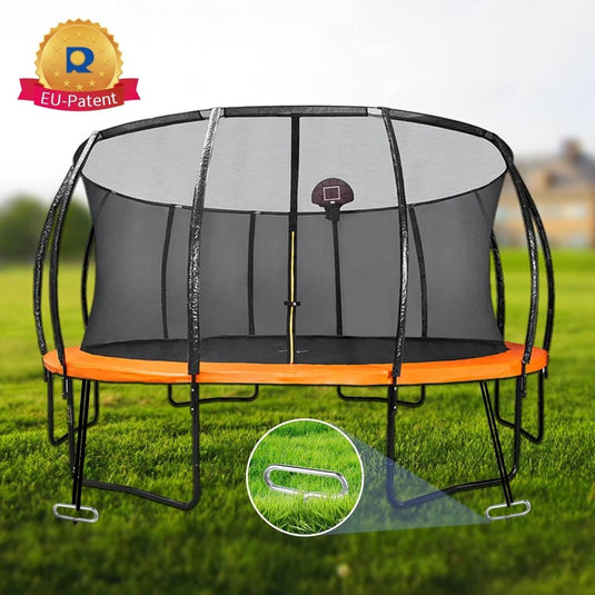 Grondankers 4 stuks met verstelbare riemen voor trampoline – stormankers – trampoline accessoires - happygetfit.com