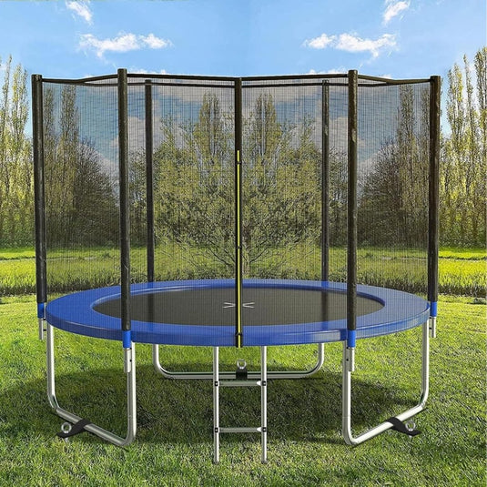 Grondankers 6 stuks 45 cm heavy duty met spanbanden en booradapter – trampoline ankers – stormankers - happygetfit.com