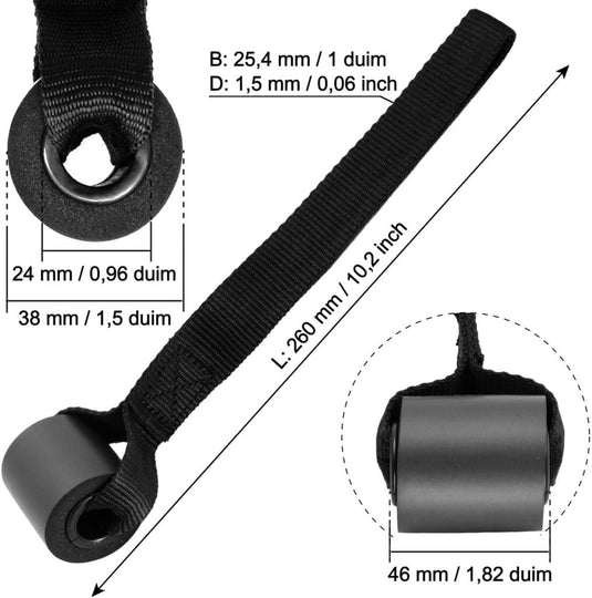 Gym Fitness weerstandsbanden tubes deuranker - happygetfit.com