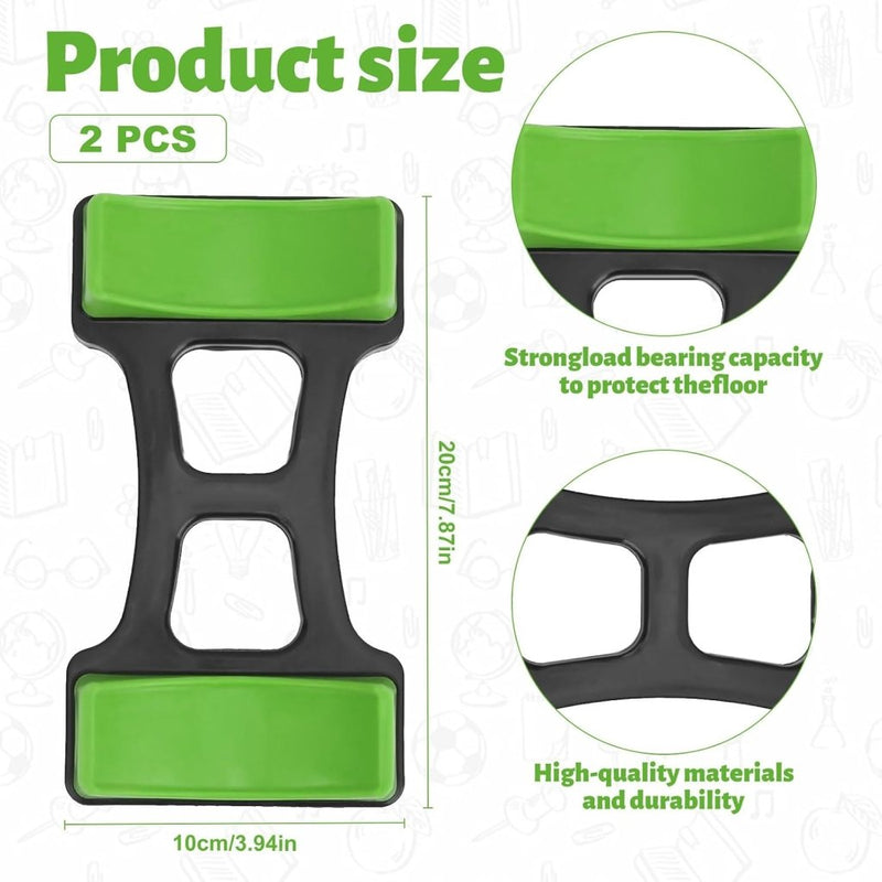 Load image into Gallery viewer, Halterhouders set van 2 groen voor dumbbells - happygetfit.com

