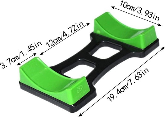 Halterhouders set van 2 groen voor dumbbells - happygetfit.com