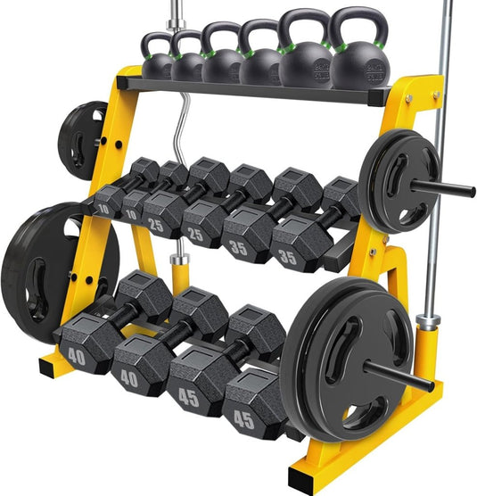 🏋️‍♂️ Halterrek voor thuis – krachtig, stabiel en ruimtebesparend - happygetfit.com