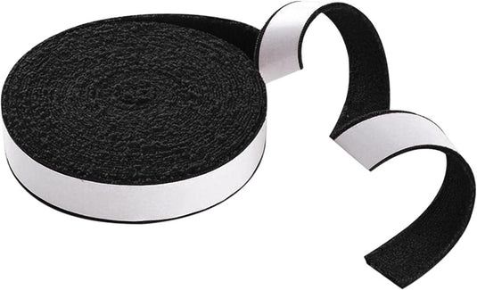 Handdoek gripband rol 10 meter zwart - happygetfit.com