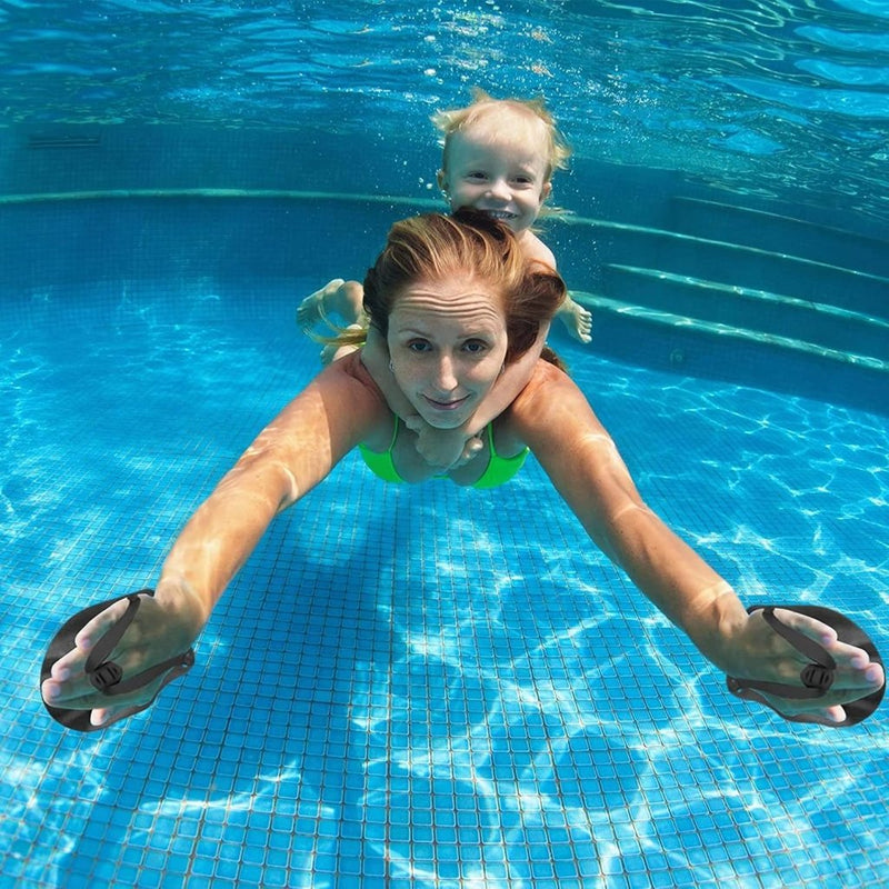 Load image into Gallery viewer, Handpeddel, handpeddel, professionele zwemtrainingsschep, draagbaar, duurzaam, kleine schep, zwembadvliezen, trainingsaccessoires voor volwassenen, uniseks - happygetfit.com
