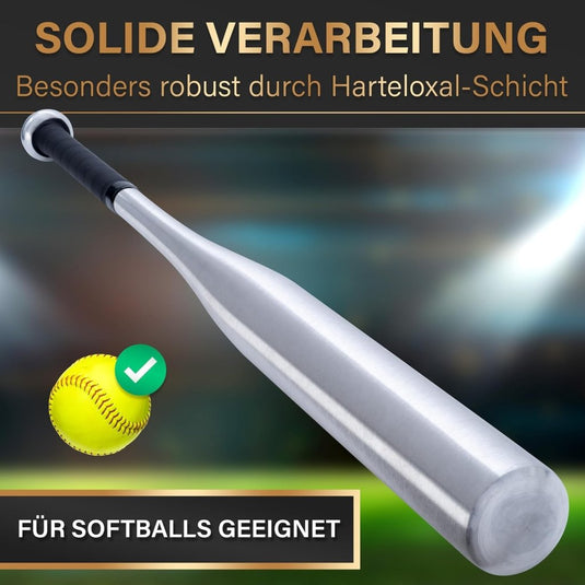 Heldenwerk Honkbalknuppel van Hout of Aluminium - Honkbal Knuppel 31 inch - Honkbalknuppels antislip solide afwerking - happygetfit.com