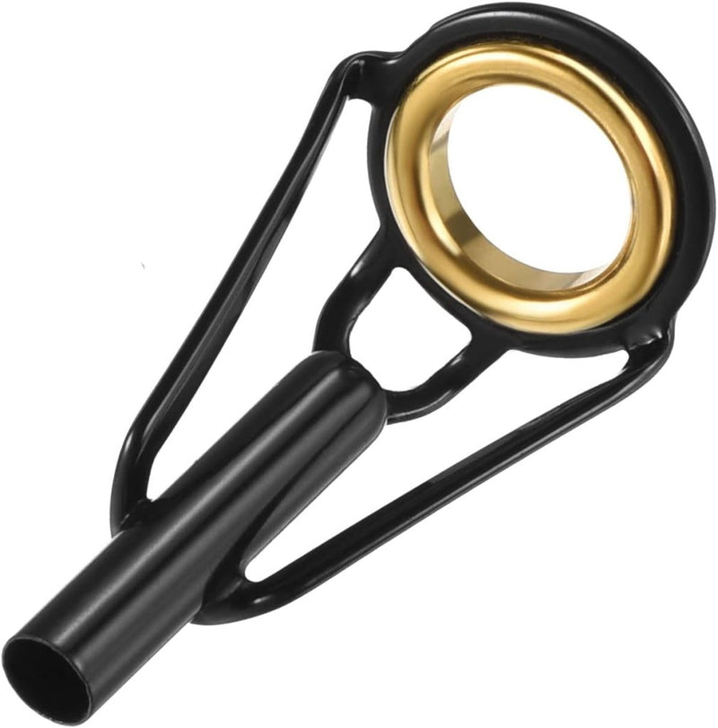 Load image into Gallery viewer, Hengel topogen 3 stuks 1 mm van roestvrij staal zwart-goud – hengeltop reparatieset – visaccessoires - happygetfit.com
