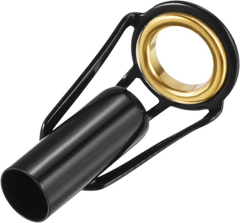 Load image into Gallery viewer, Hengel topogen 3 stuks 1 mm van roestvrij staal zwart-goud – hengeltop reparatieset – visaccessoires - happygetfit.com
