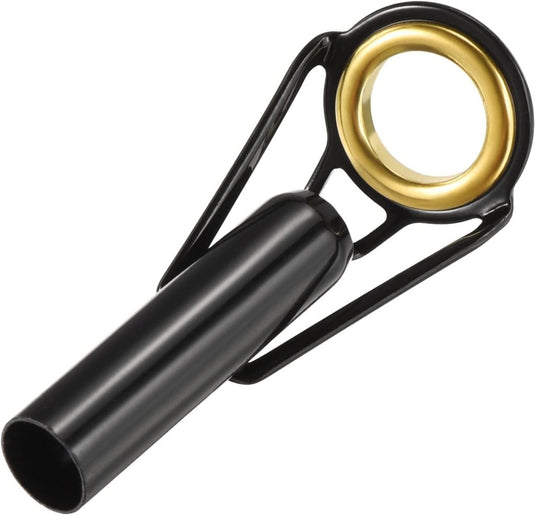 Hengel topogen 3 stuks 1 mm van roestvrij staal zwart-goud – hengeltop reparatieset – visaccessoires - happygetfit.com