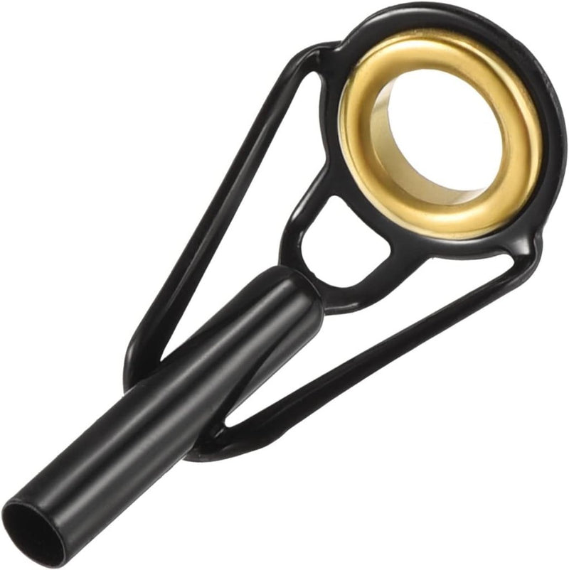 Load image into Gallery viewer, Hengel topogen 3 stuks 1 mm van roestvrij staal zwart-goud – hengeltop reparatieset – visaccessoires - happygetfit.com
