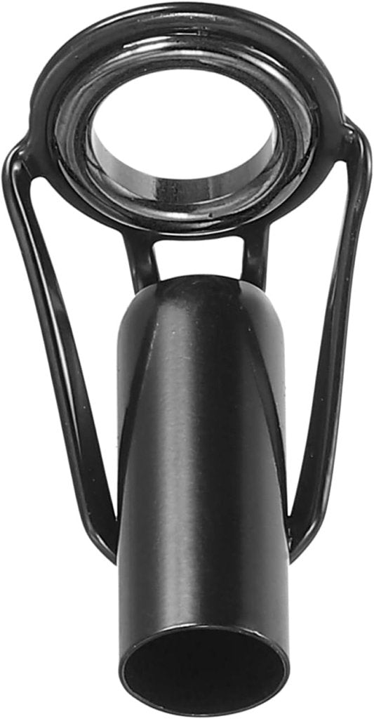 Hengel topogen reparatieset 6 stuks 2-6 mm van roestvrij staal zwart – hengeltop geleiders – visaccessoires - happygetfit.com
