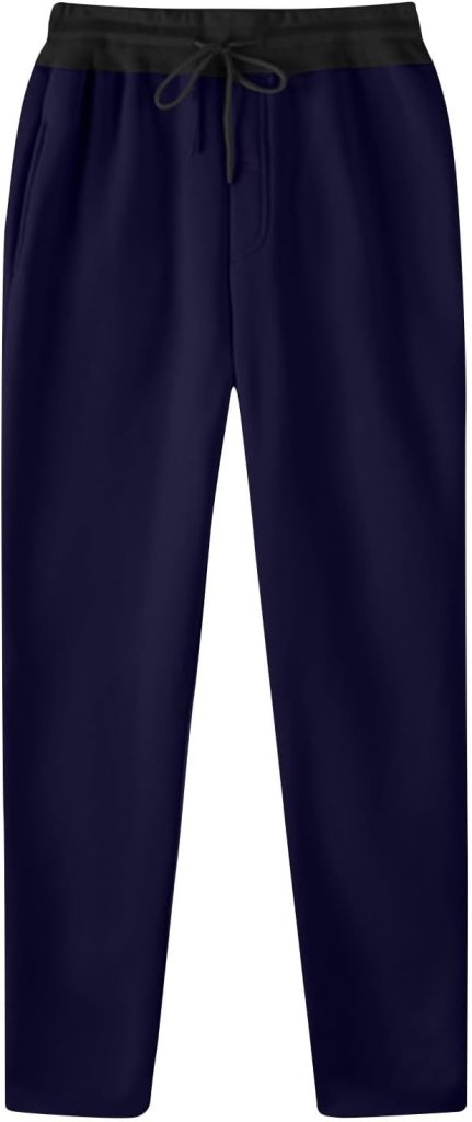 Laden Sie das Bild in Galerie -Viewer, Heren joggingbroek van polyester met elastische tailleband en zakken – sportbroek – trainingsbroek - happygetfit.com
