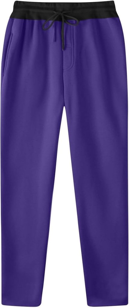 Laden Sie das Bild in Galerie -Viewer, Heren joggingbroek van polyester met elastische tailleband en zakken – sportbroek – trainingsbroek - happygetfit.com

