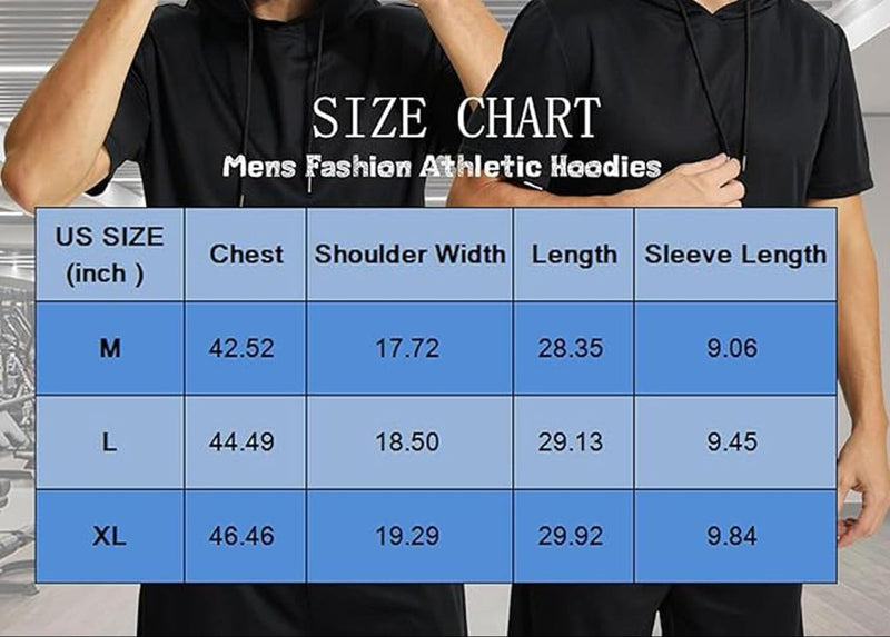 Load image into Gallery viewer, Heren sport hoodie korte mouw polyester - happygetfit.com
