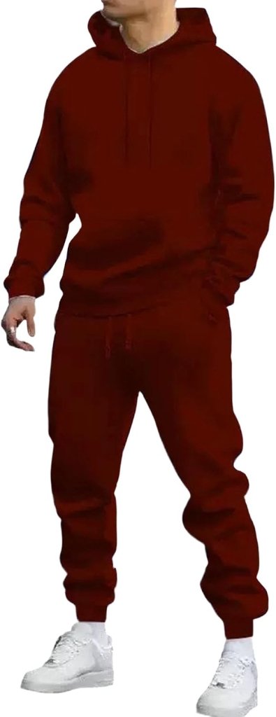 Laad afbeelding in Galerijviewer, Heren trainingspak 2-delig met hoodie en joggingbroek - happygetfit.com
