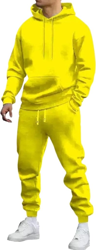 Laad afbeelding in Galerijviewer, Heren trainingspak 2-delig met hoodie en joggingbroek - happygetfit.com
