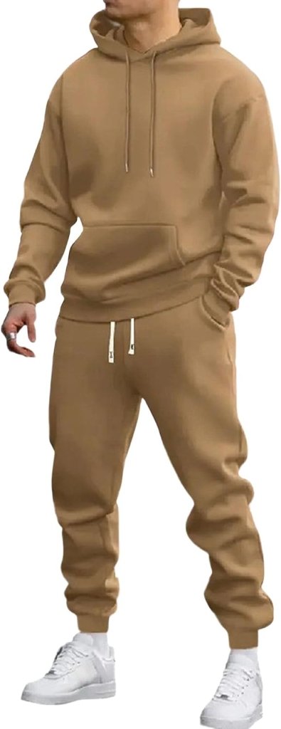 Laad afbeelding in Galerijviewer, Heren trainingspak 2-delig met hoodie en joggingbroek - happygetfit.com
