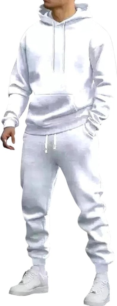 Laad afbeelding in Galerijviewer, Heren trainingspak 2-delig met hoodie en joggingbroek - happygetfit.com
