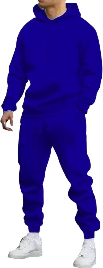Laad afbeelding in Galerijviewer, Heren trainingspak 2-delig met hoodie en joggingbroek - happygetfit.com
