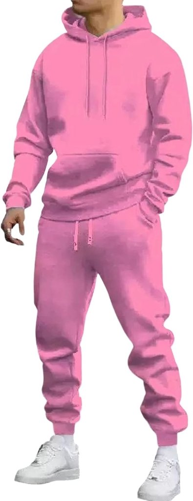 Laad afbeelding in Galerijviewer, Heren trainingspak 2-delig met hoodie en joggingbroek - happygetfit.com
