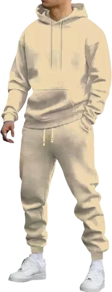 Laad afbeelding in Galerijviewer, Heren trainingspak 2-delig met hoodie en joggingbroek - happygetfit.com
