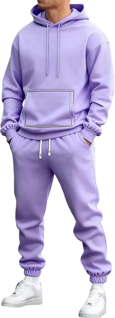 Laad afbeelding in Galerijviewer, Heren trainingspak 2-delig met hoodie en joggingbroek - happygetfit.com

