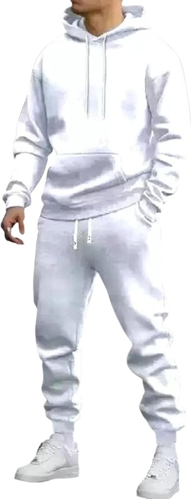 Laad afbeelding in Galerijviewer, Heren trainingspak 2-delig met hoodie en joggingbroek - happygetfit.com
