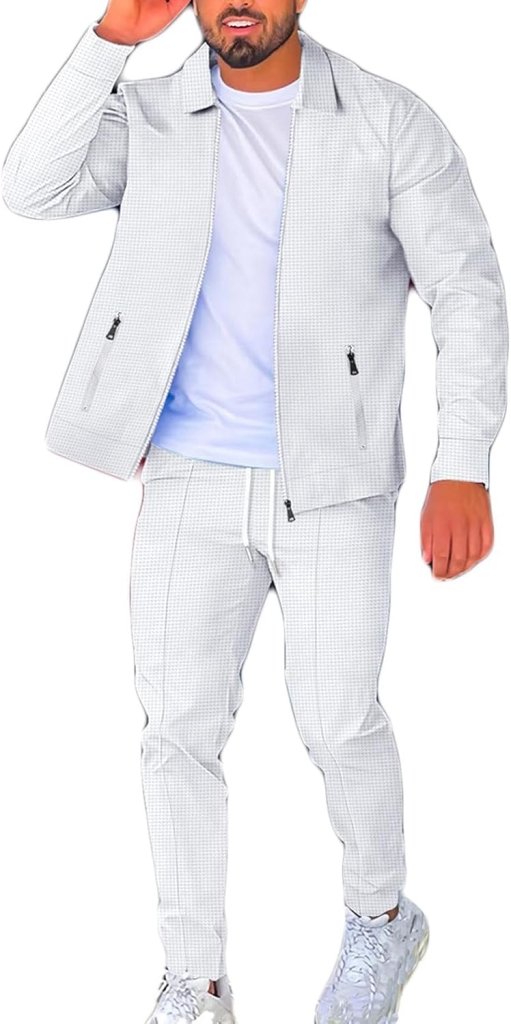 Laad afbeelding in Galerijviewer, Heren trainingspak 2-delig met vest en joggingbroek - happygetfit.com
