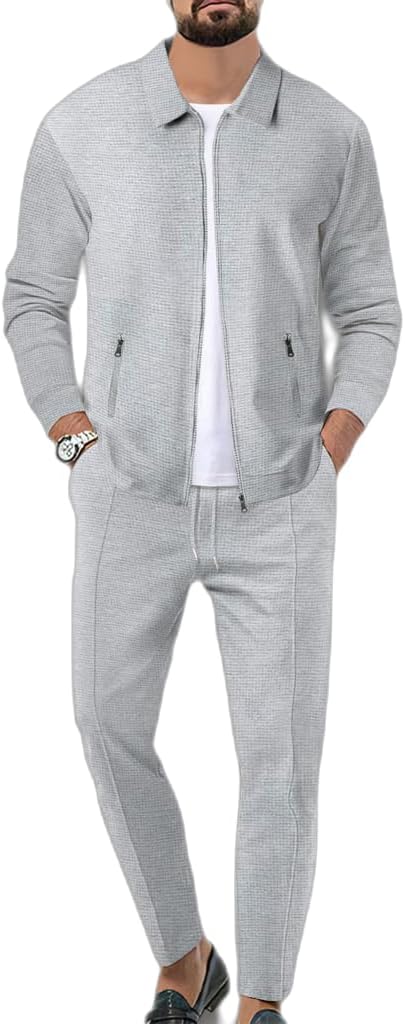 Laad afbeelding in Galerijviewer, Heren trainingspak 2-delig met vest en joggingbroek - happygetfit.com
