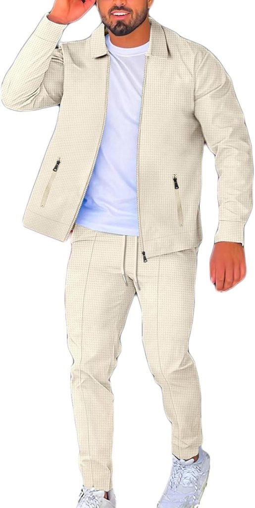 Laad afbeelding in Galerijviewer, Heren trainingspak 2-delig met vest en joggingbroek - happygetfit.com
